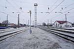 станция Вольнянск: Вид в сторону Запорожья