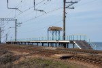 платформа Дачная (1143 км): Посадочная платформа мелитопольского направления