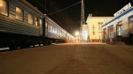 станция Джанкой: Первая платформа, вид в сторону Новоалексеевки