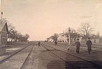 станция Соленое Озеро: Станция Таганаш, 1900-1917. Общий вид станции
