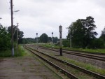 станция Вецумниеки: Вид в направлении Елгавы