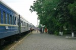 станция Кировская: Вид в сторону Керчи