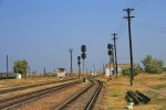 станция Владиславовка: Выходные светофоры Н4, Н2, Н1, Н3 в сторону Керчи, Феодосии