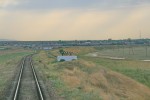 станция Владиславовка: Примыкание линии из Керчи, вытяжной тупик и прибытие поезда из Феодосии