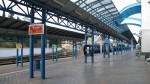 станция Севастополь: Вид с первой платформы