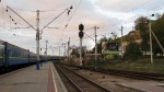 станция Севастополь: Вид с платформы в сторону Инкермана