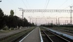 станция Симферополь-Грузовой: Вид в сторону Джанкоя