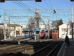 станция Симферополь: Вид на локомотивное депо