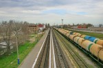 станция Айвазовская: Вид в сторону Владиславовки