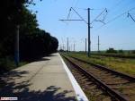 станция Геническ: Вид в сторону тупика