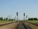 станция Красноперекопск: Выходные светофоры Н9, Н1, Н10 (в сторону Джанкой)