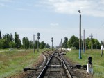 станция Красноперекопск: Чётная горловина (со стороны ст. Джанкой)