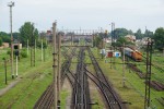 станция Апостолово: Вид в сторону Кривого Рога-Главного