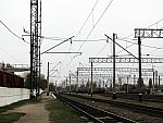 станция Никополь: Вид в сторону ст. Никопольстрой