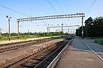 станция Запорожская Сечь: Платформа у 3 пути, вид в сторону Апостолово