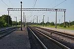 станция Запорожская Сечь: Платформы, вид в сторону Запорожья