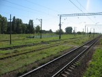 станция Орловщина: Вид в сторону Павлограда