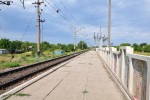 платформа 161 км: Вид в сторону Новомосковска