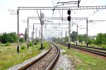 станция Новомосковск-Днепровский: Выезд с треугольника со стороны Баловки