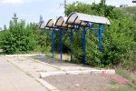 платформа 195 км: Пассажирский павильон на платформе днепропетровского направления