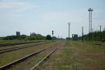 станция Нововеселая: Вид на чётную горловину