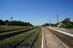 станция Верхний Токмак I: Вид в сторону Бердянска