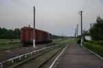 станция Трояны: Вид на нечётную горловину в сторону Бердянска