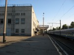 станция Днепр-Лоцманская: Вид в сторону Нижнеднепровск-Узла