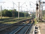 станция Днепр-Лоцманская: Вид в строну Встречного