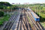 станция Встречный: Вид в сторону Днепропетровска Южного с путепровода