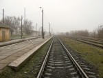 станция Привольное: Вид платформы в сторону ст. Сурское