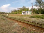 платформа 231 км: Вид в сторону ст. Сурское