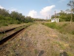 платформа 231 км: Вид в сторону ст. Сурское