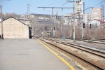 станция Днепр-Лоцманская: Нечётная горловина, вид в сторону ст. Нижнеднепровск-Узел