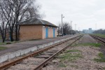 станция Павлополье: Посадочные платформы, вид в сторону ст. Желтокаменка