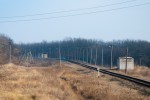 о.п. 238 км: Территория бывшего разъезда, вид в сторону Днепропетровска