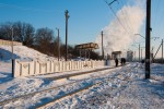 платформа Тоннельная: Вид в сторону ст. Днепропетровск-Южный