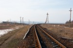 платформа 217 км: Вид в сторону ст. Сурское