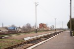 станция Лошкаревка: Посадочные платформы, вид в сторону Днепропетровска