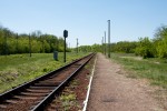 платформа 108 км: Вид в сторону Новомосковска