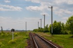 платформа 94 км: Вид в сторону Новомосковска
