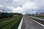 станция Губиниха: Вид в сторону Новомосковска