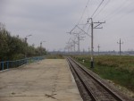 платформа 54 км: Вид в сторону Евпатории