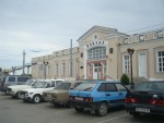станция Керчь: Вокзал, вид с привокзальной площади