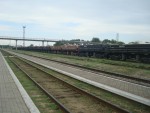 станция Керчь: Пассажирская платформа, вид в сторону Багерово