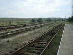 станция Крым: Пути и платформа, вид в сторону станции Кавказ