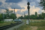станция Керчь: Входной светофор Ч со стороны ст. Керчь-Порт