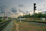 станция Керчь: Входной светофор ЧЗ со стороны ст. Крым