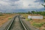 станция Керчь: Пост 94 км, вид в сторону ст. Крым