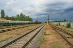 станция Керчь: Вид в сторону ст. Крым